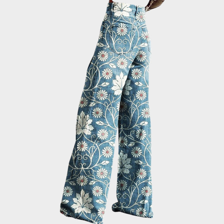Women’s Printed Pants Boho Chic Loose Fit
