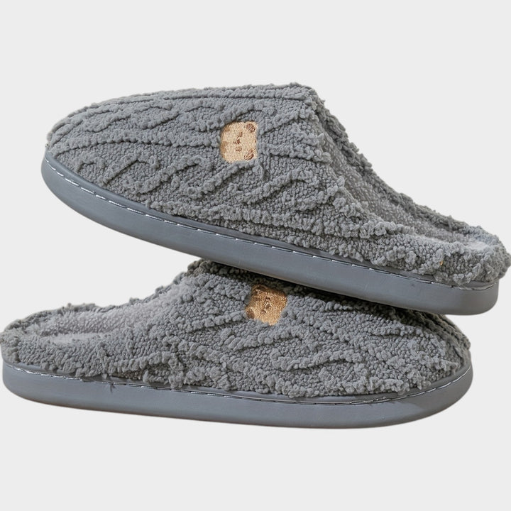 Women’s Thermal Slippers Soft Warm Slip-On Home Shoes