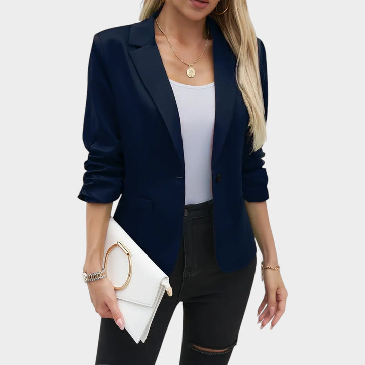 Women’s Blazer Casual Tailored Fit Single Button