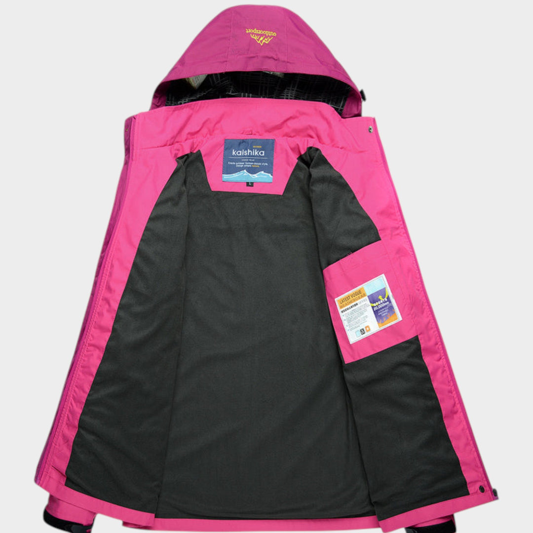Women’s Waterproof Jacket Outdoor Rainwear Style