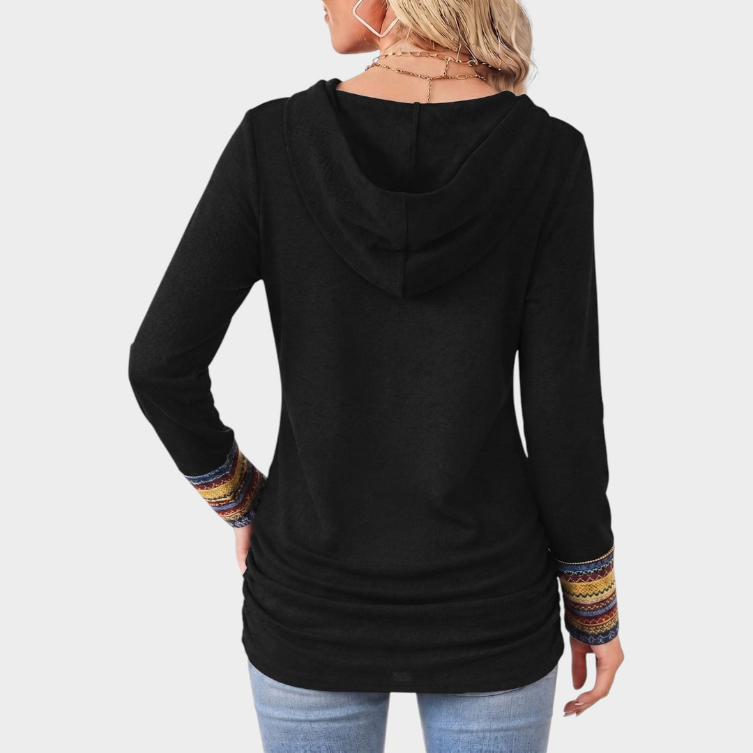 Women’s Button Front Top Long Sleeve Casual Style