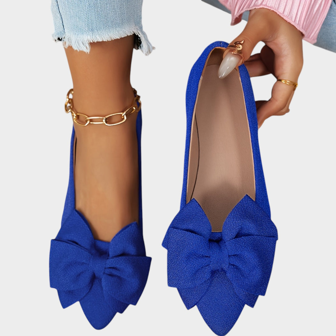 Women’s Ballet Flats Decorative Bow Detail