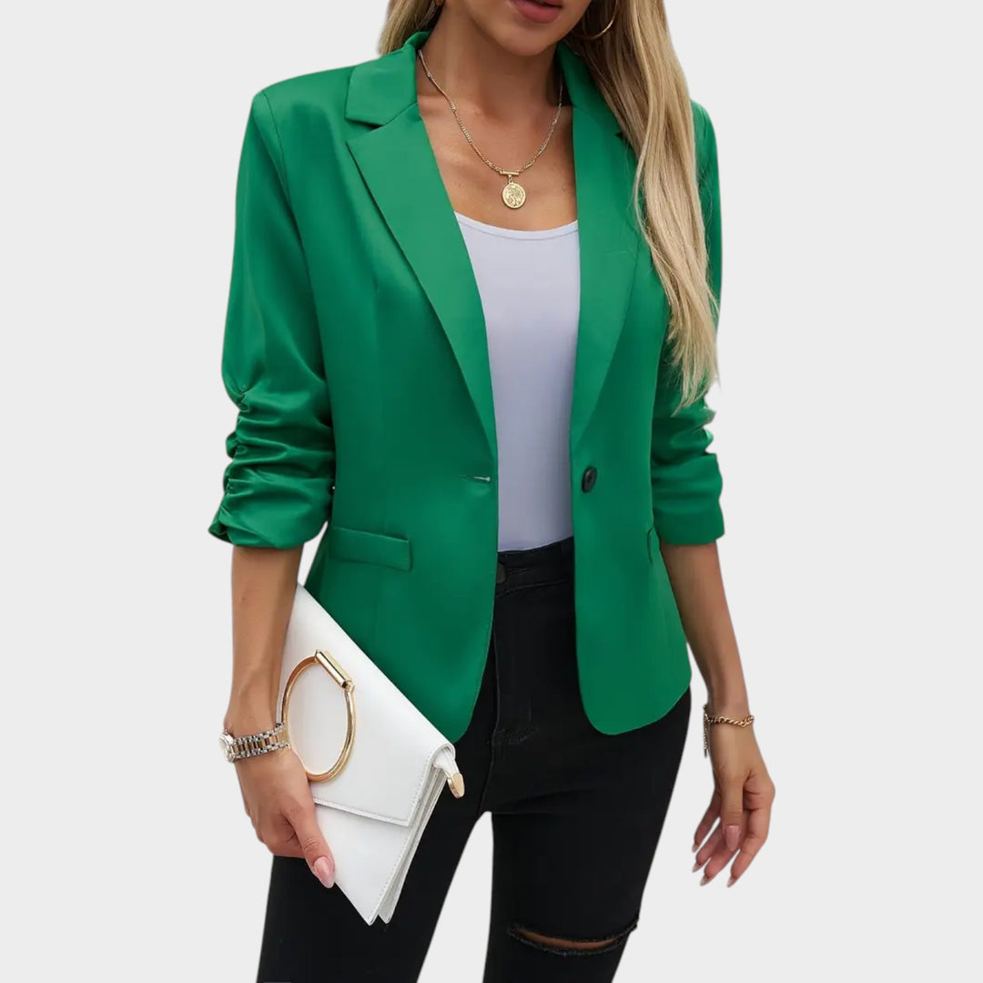 Women’s Blazer Casual Tailored Fit Single Button