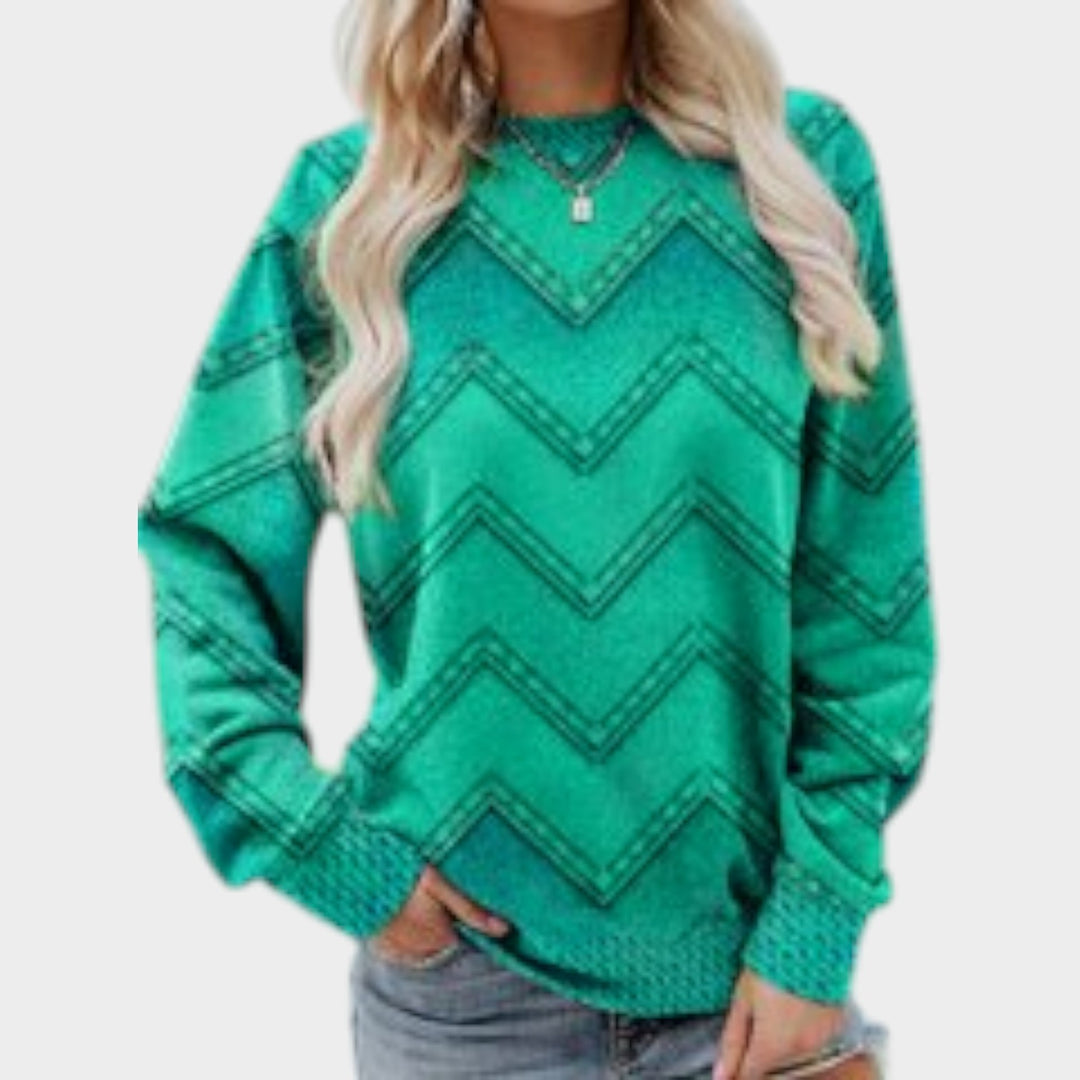 Women’s Crew Neck Sweater Long Sleeve