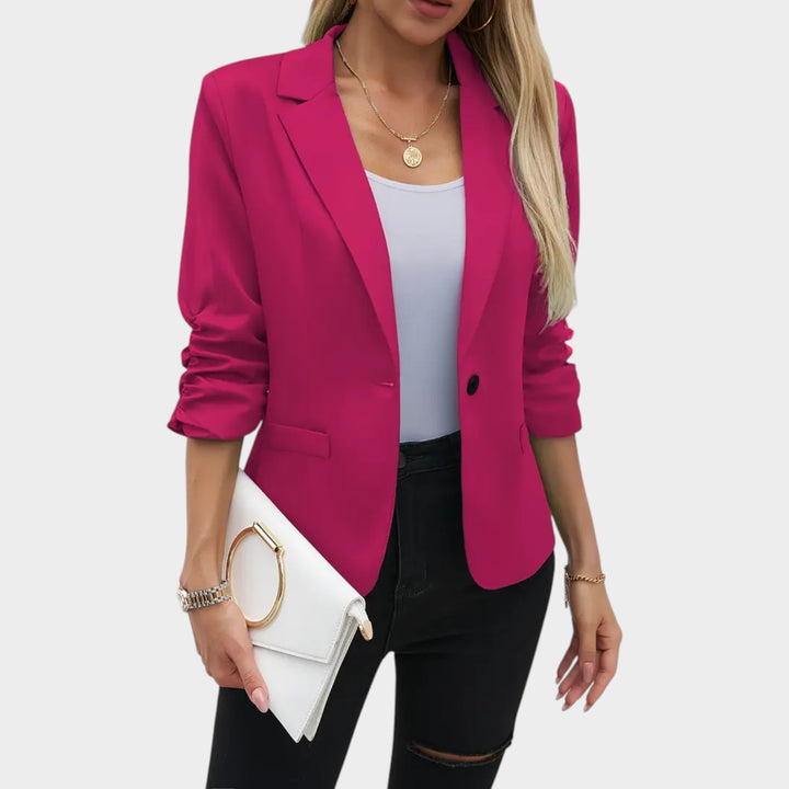Women’s Blazer Casual Tailored Fit Single Button