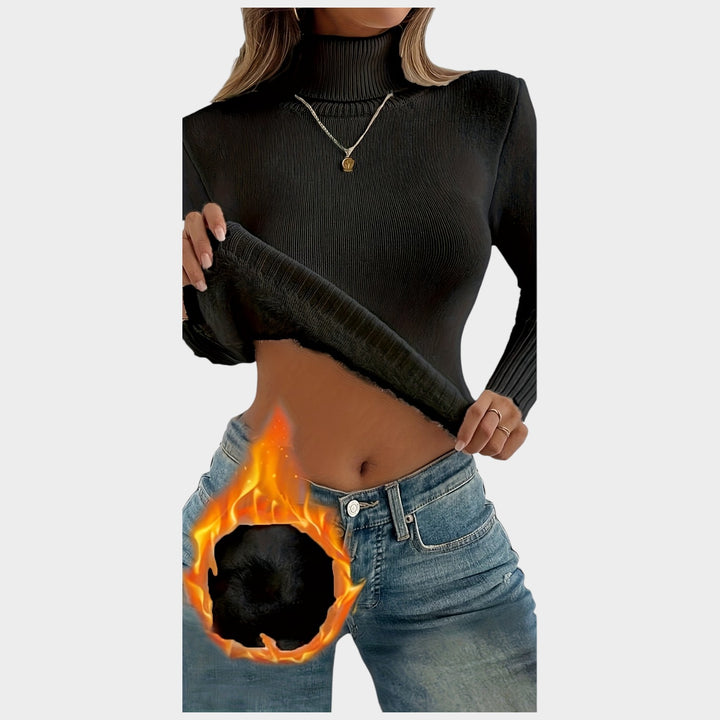 Women’s Thermal Top Warm Lined Slim Fit