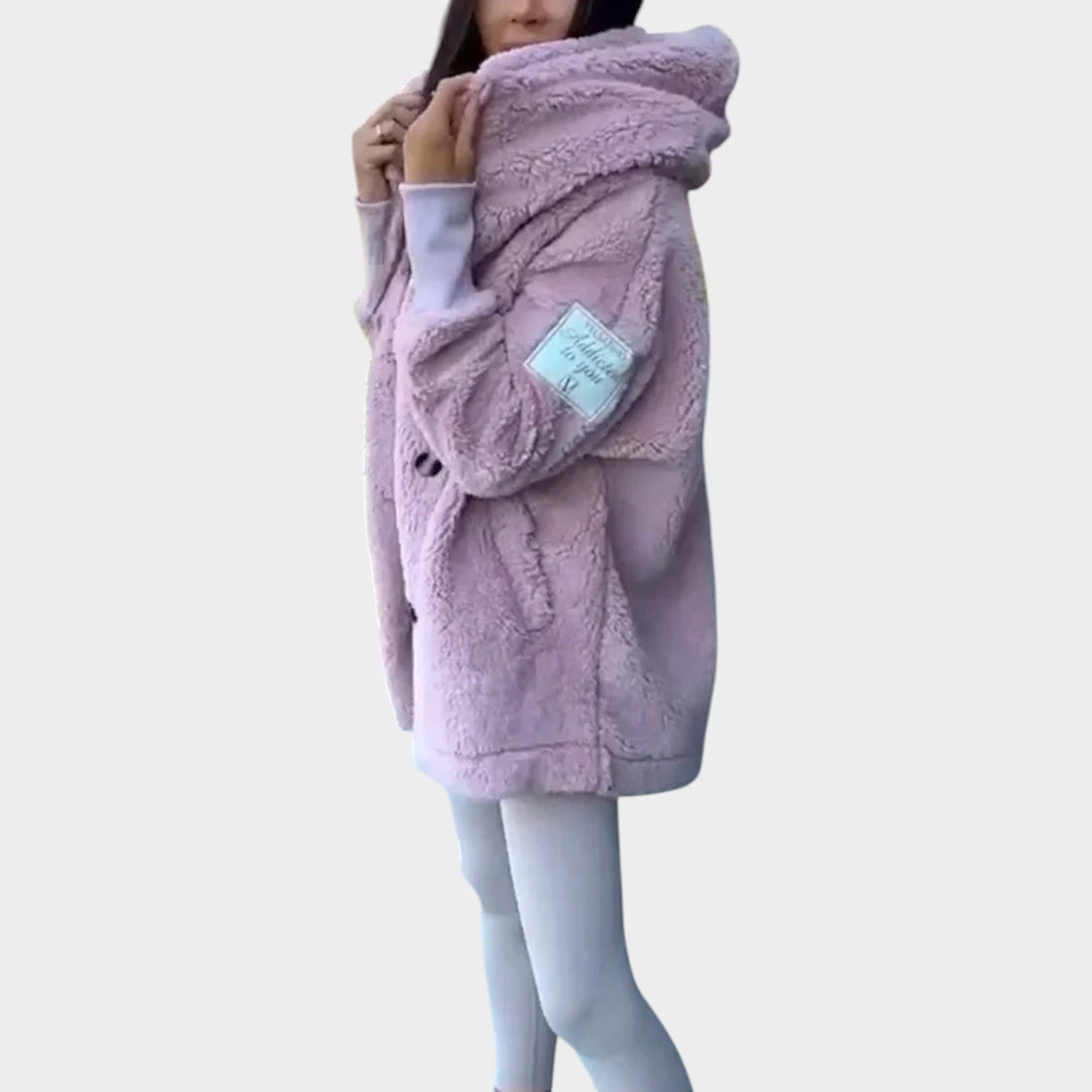 Women’s Faux-Fur Coat Casual Outerwear