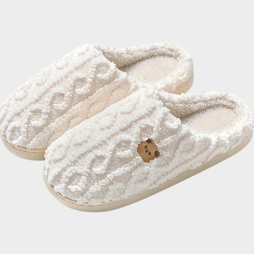 Women’s Thermal Slippers Soft Warm Slip-On Home Shoes