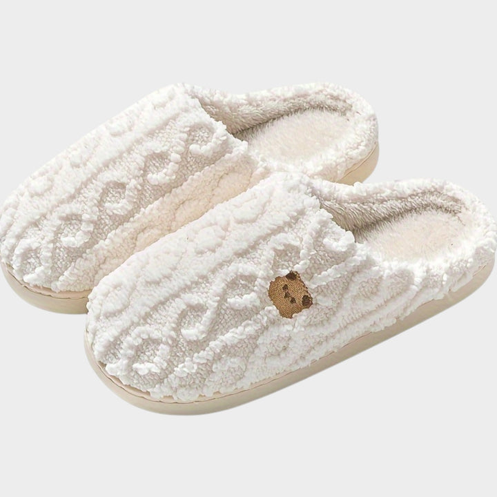 Women’s Thermal Slippers Soft Warm Slip-On Home Shoes