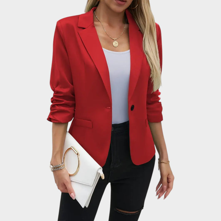 Women’s Blazer Casual Tailored Fit Single Button