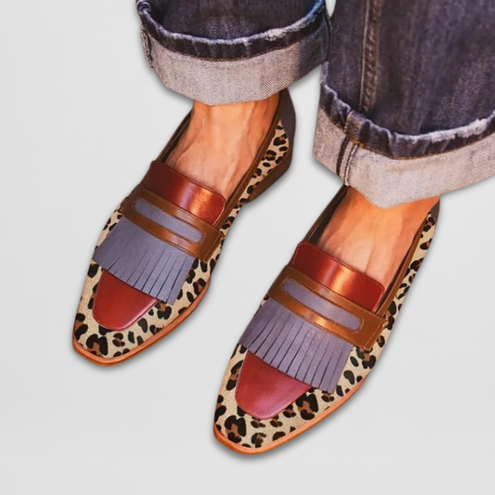 Stylish Animal Prin | Orthopedic Loafers
