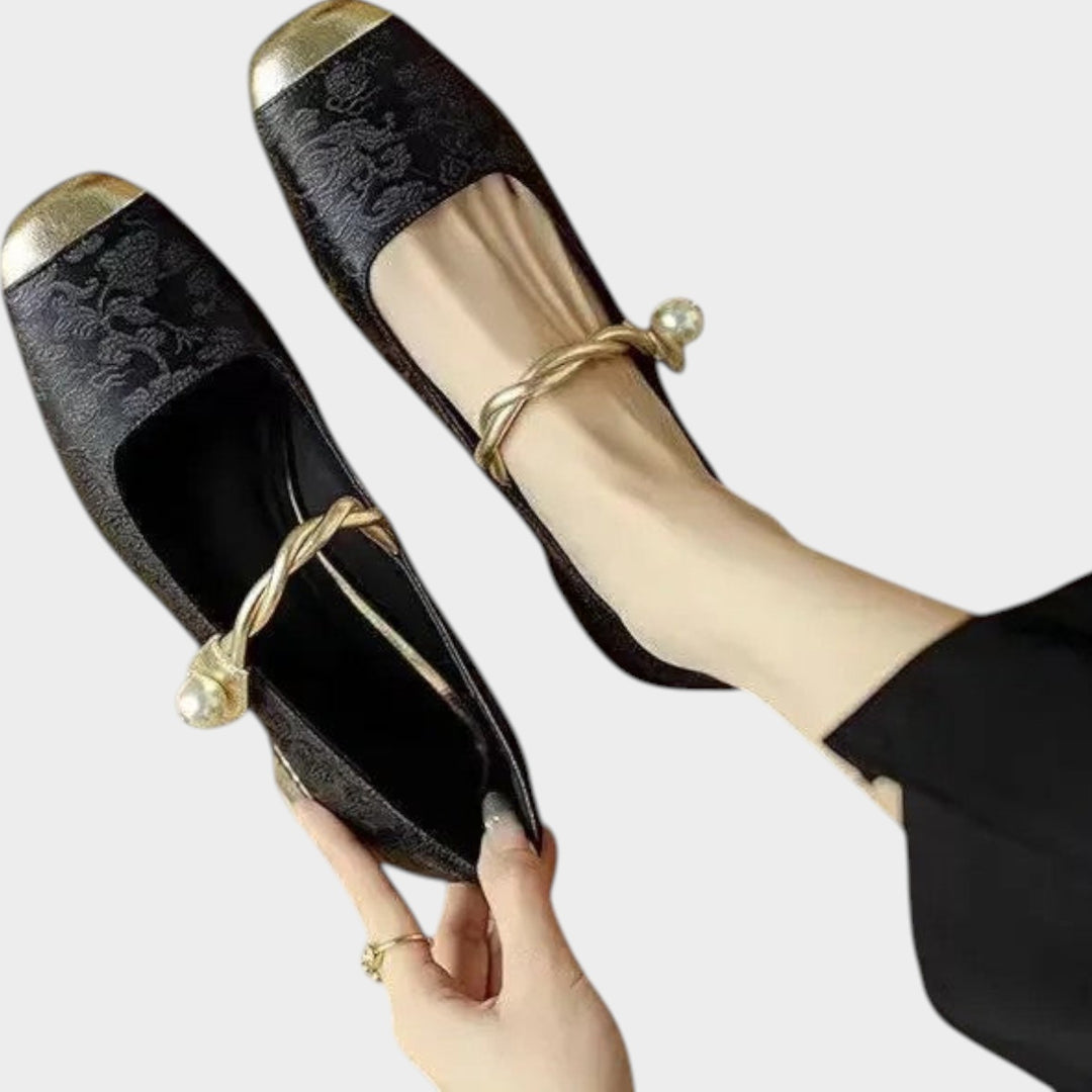 Women’s Mary Jane Shoes Casual Buckle Strap Comfort Flats