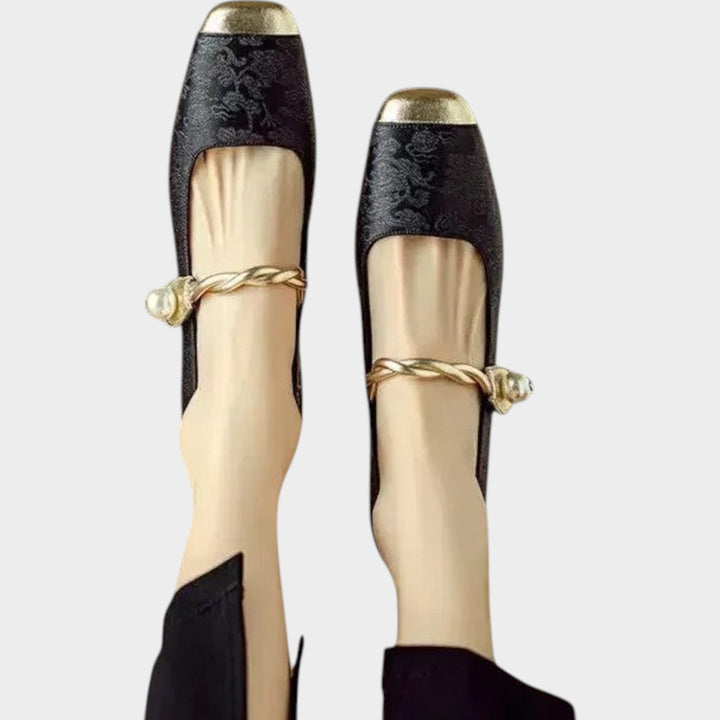 Women’s Mary Jane Shoes Casual Buckle Strap Comfort Flats
