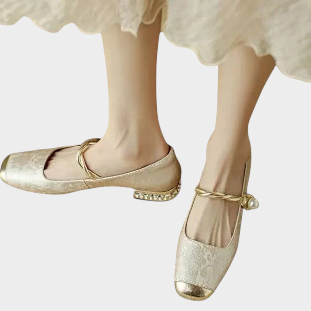 Women’s Mary Jane Shoes Casual Buckle Strap Comfort Flats