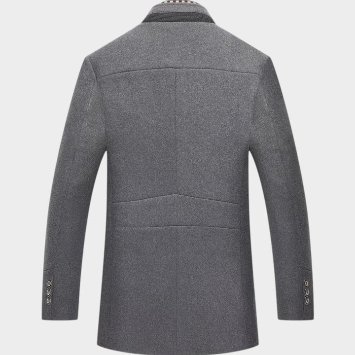 Streamlined Silhouette Winter | Wool Coat