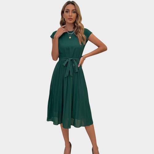 Formal Chiffon Midi Dress