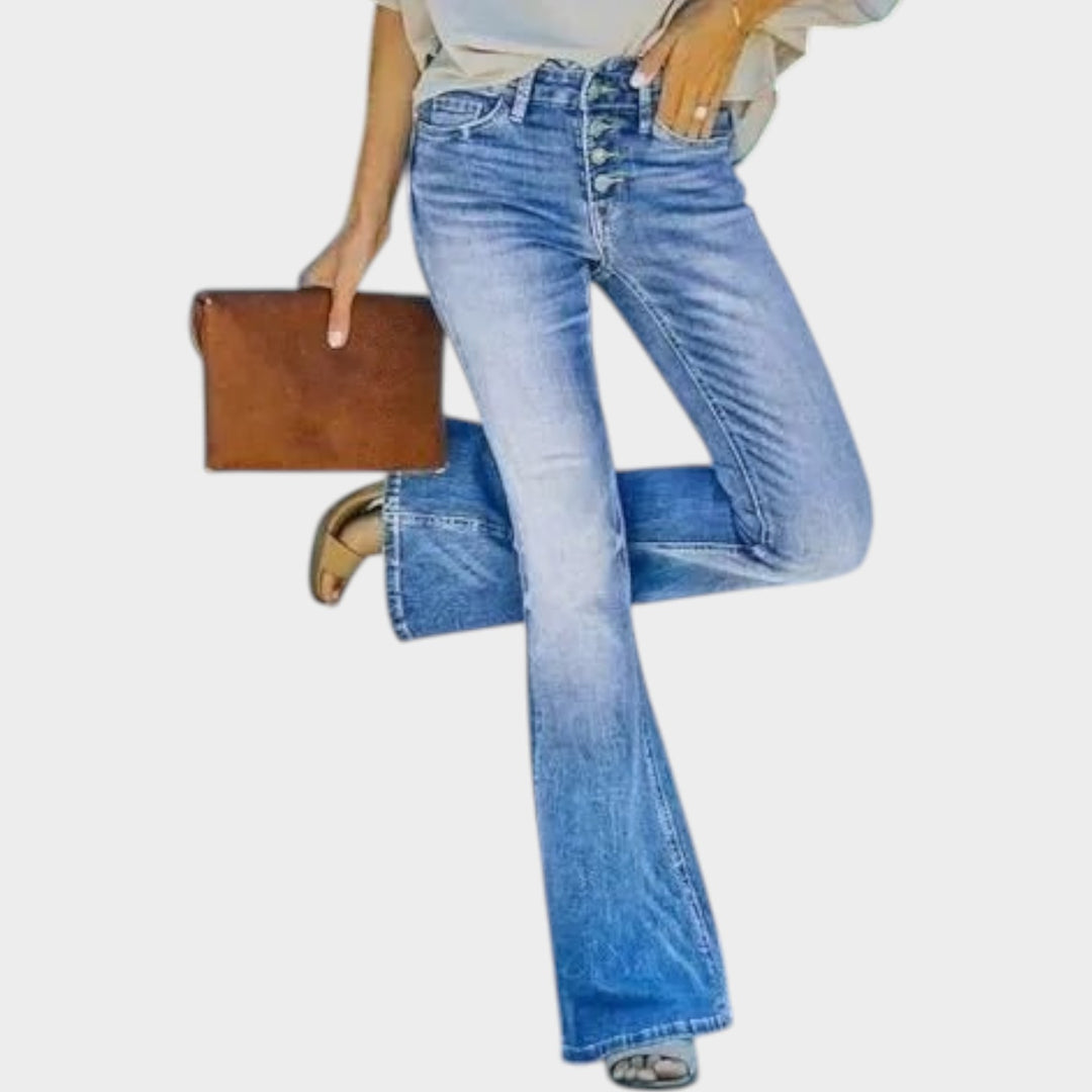 Vintage Tailored Flare Jeans