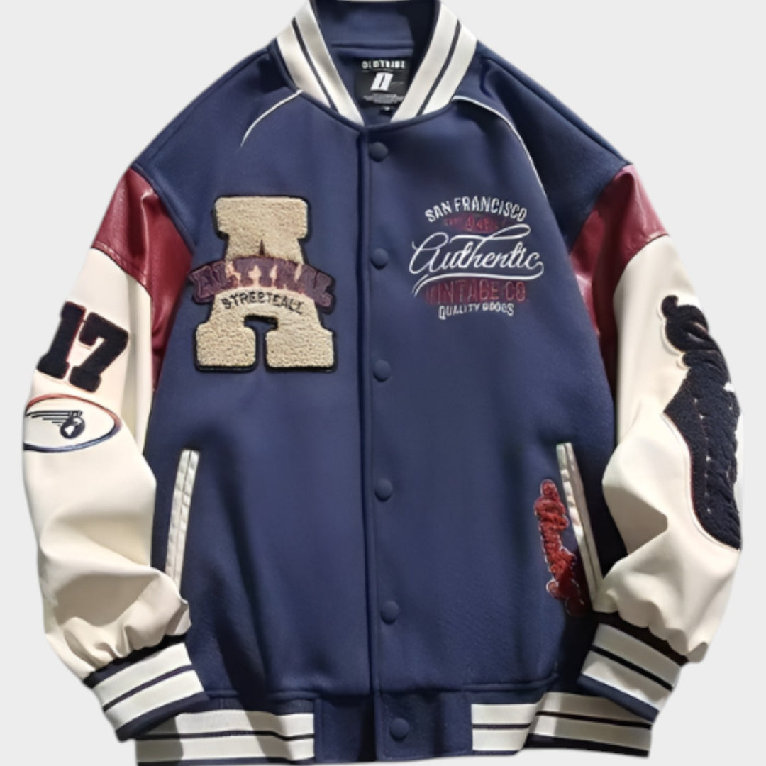 Yanks Vintage Varsity Bomber Jacket | Men&