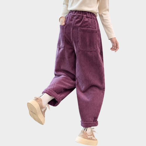 Women's Barrel Leg Pants Relaxed Fit Casual Style