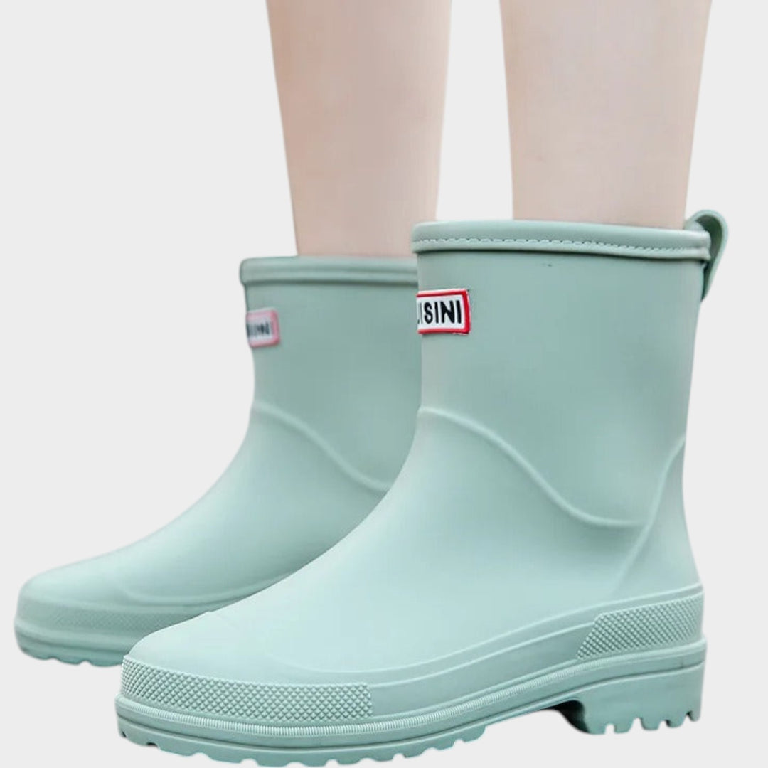 Waterproof Wellington Slip-On Boots