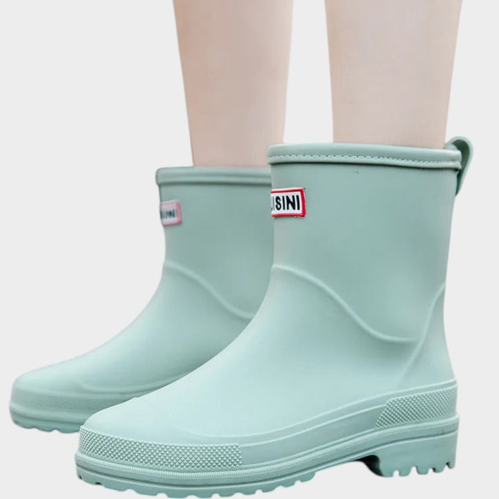 Waterproof Wellington Slip-On Boots