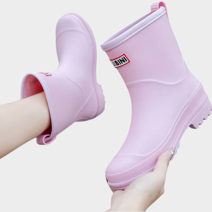Waterproof Wellington Slip-On Boots