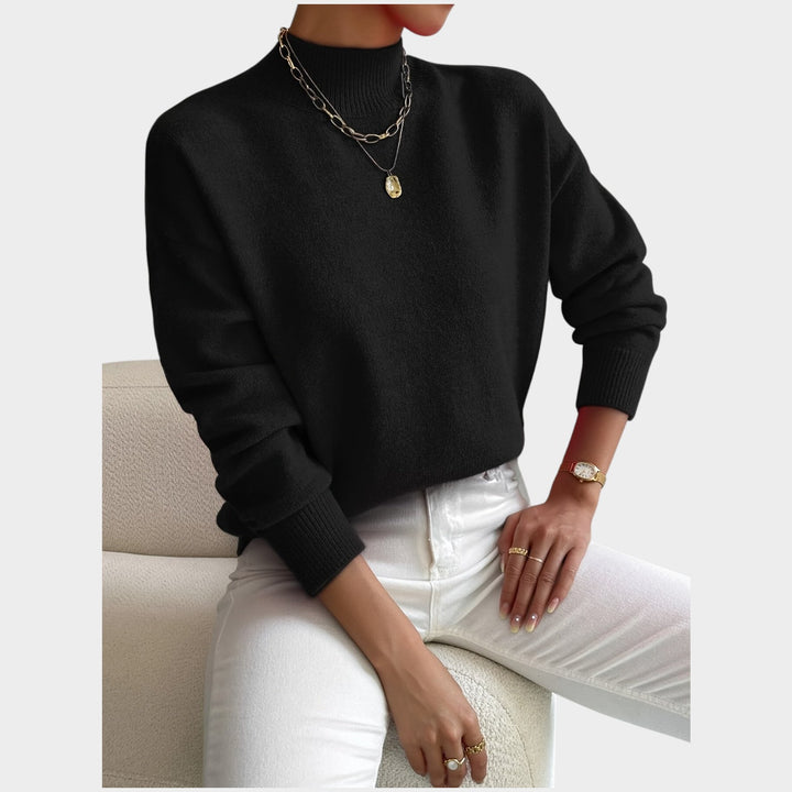 Elegant Mockneck | Soft Knitted Sweater