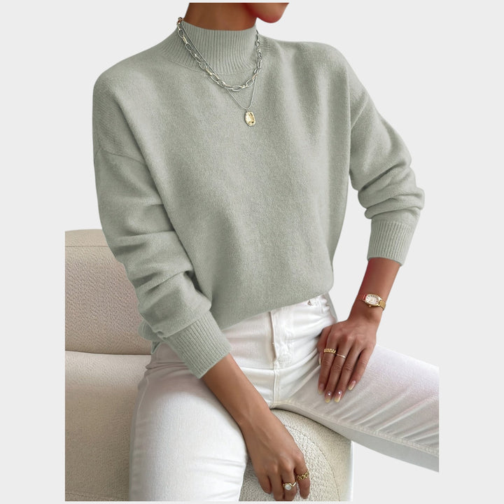 Elegant Mockneck | Soft Knitted Sweater