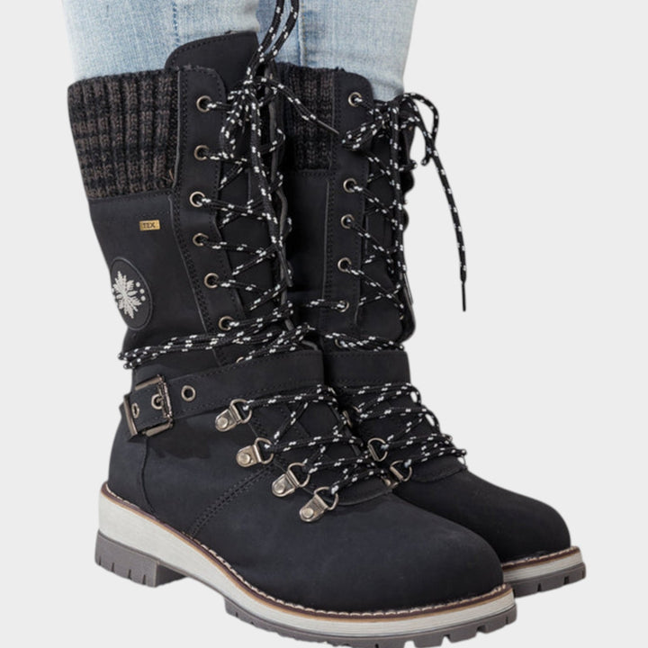 Women’s Knee High Winter Boots Waterproof Slip Resistant