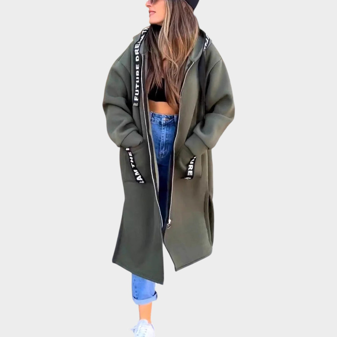 Women’s Oversized Coat Hooded Casual Loose Fit