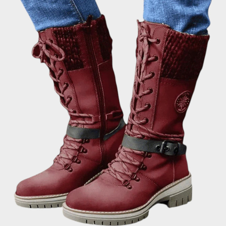 Women’s Knee High Winter Boots Waterproof Slip Resistant