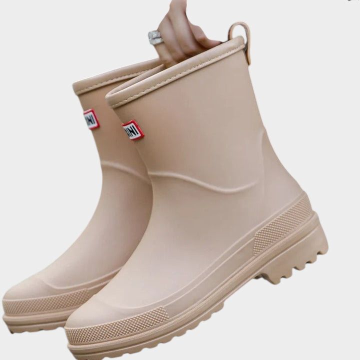 Waterproof Wellington Slip-On Boots