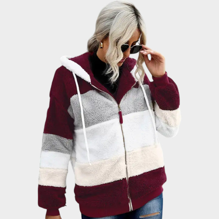 Women’s Faux-Fur Winter Coat Soft Plush Casual Style