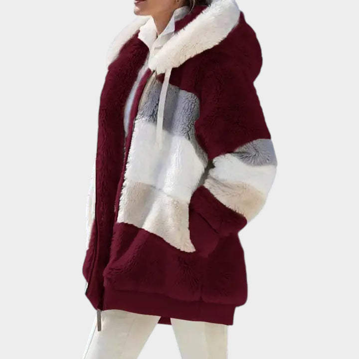 Women’s Faux-Fur Winter Coat Soft Plush Casual Style